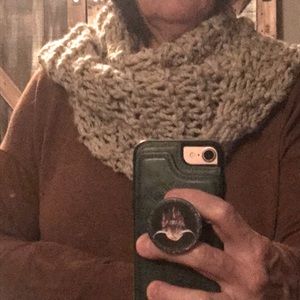 Outlander Inspired Chunky Hand Knit Scarf